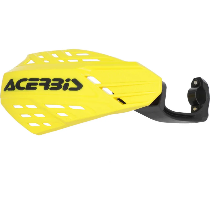 Acerbis LINEAR VENTED Cross Enduro Handguards Yellow Black Nuovo Arrivo