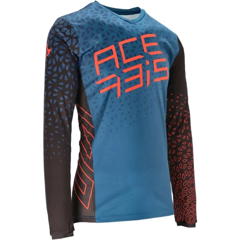 Nuovo Arrivo Acerbis Mtb Motorcycle Jersey WINTERFELL Model Blue Black