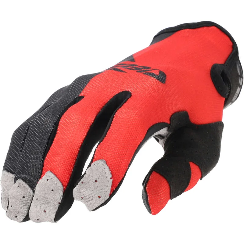 Acerbis MX-P 2.0 Vented Motocross Enduro Gloves Red Black Vendita Finale