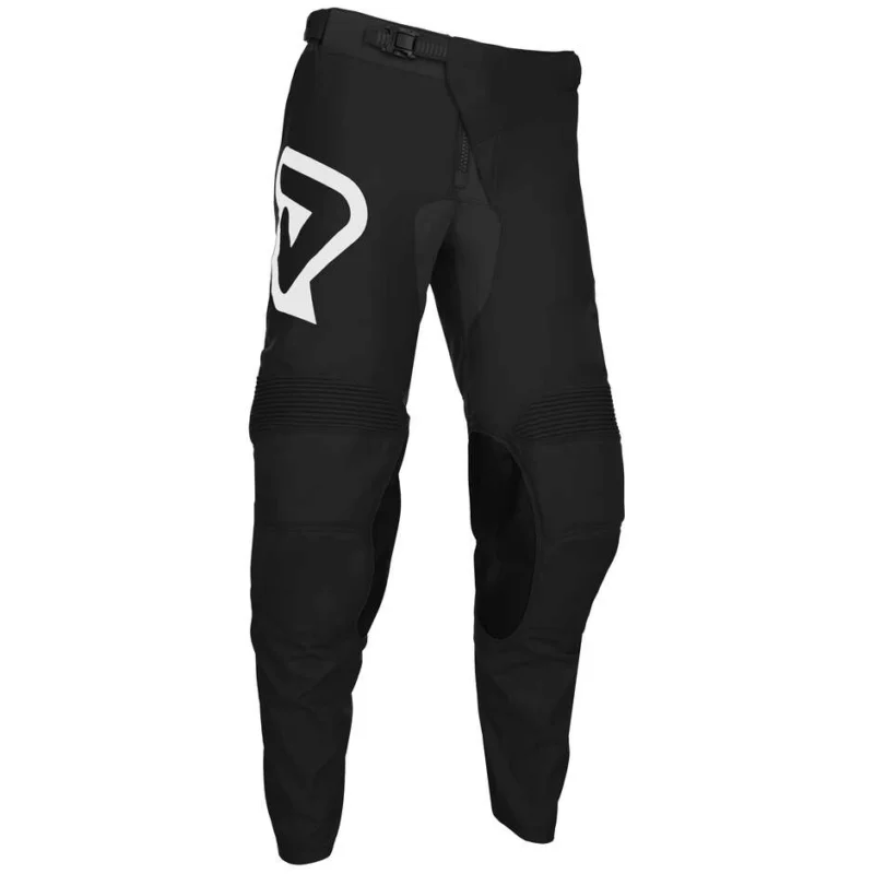 Acerbis MX TRACK INC. Motocross Enduro Pants Black White Non Perdere