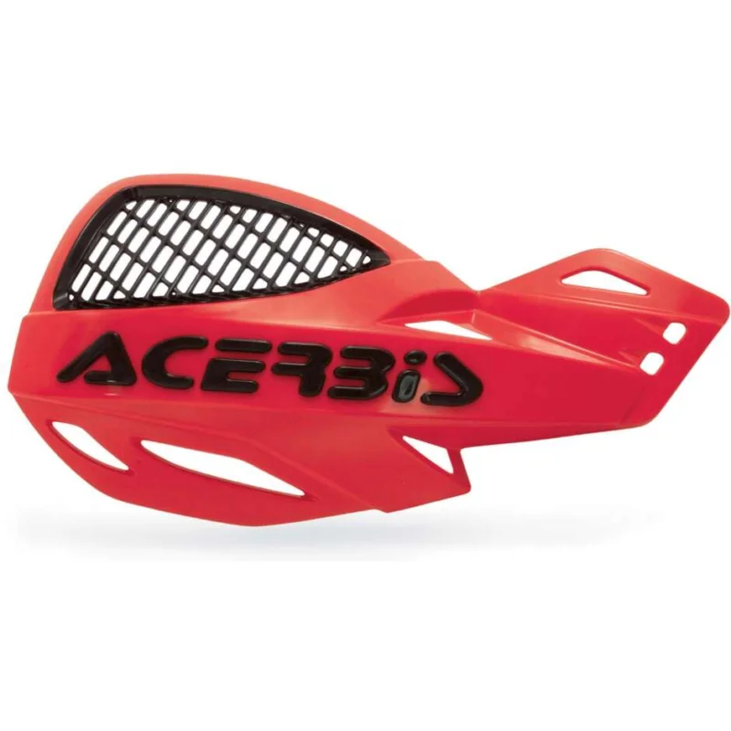 Ultimissimo Modello Acerbis Mx Uniko Vented Red 2 Universal Cross Enduro Handguards