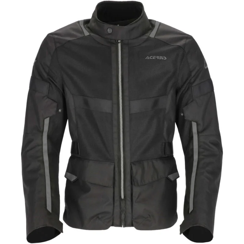 Acerbis New RAMSEY LONG LADY Women's Perforated Summer Motorcycle Jacket, Black Compra Oggi Stesso