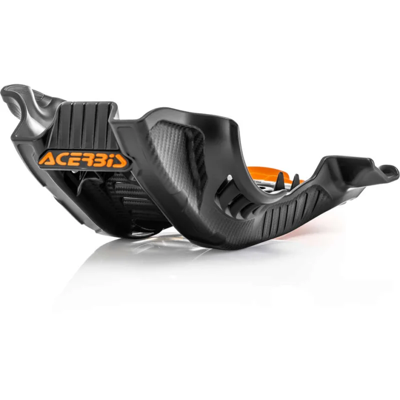Acerbis Plastic Engine Guard for GAS GAS EX MC 250/350F Black Orange Spedizione Gratuita