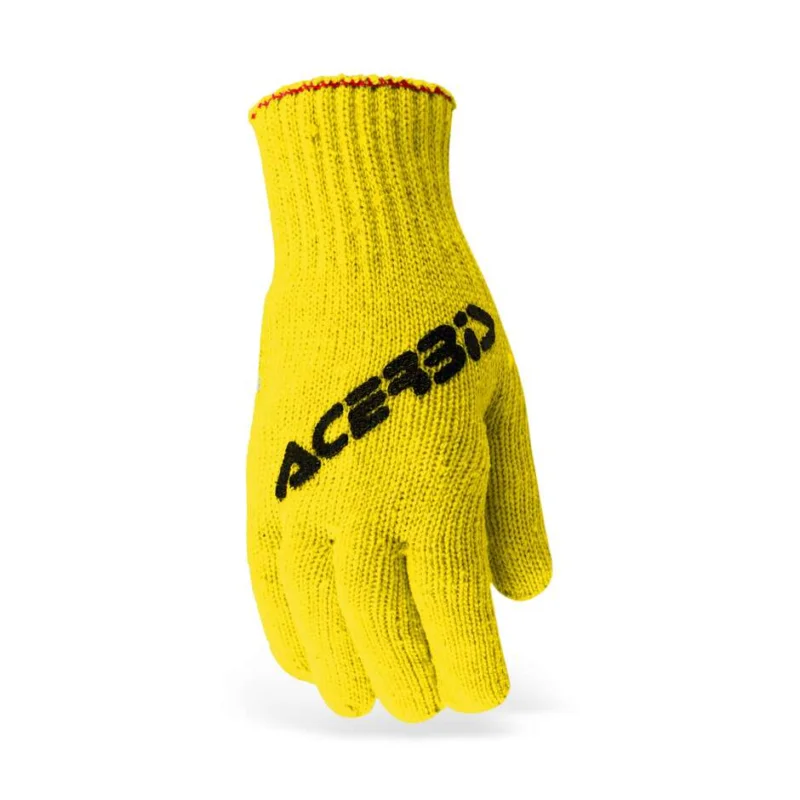 ACERBIS PROD Yellow Motorcycle Cotton Glove Non Perdere