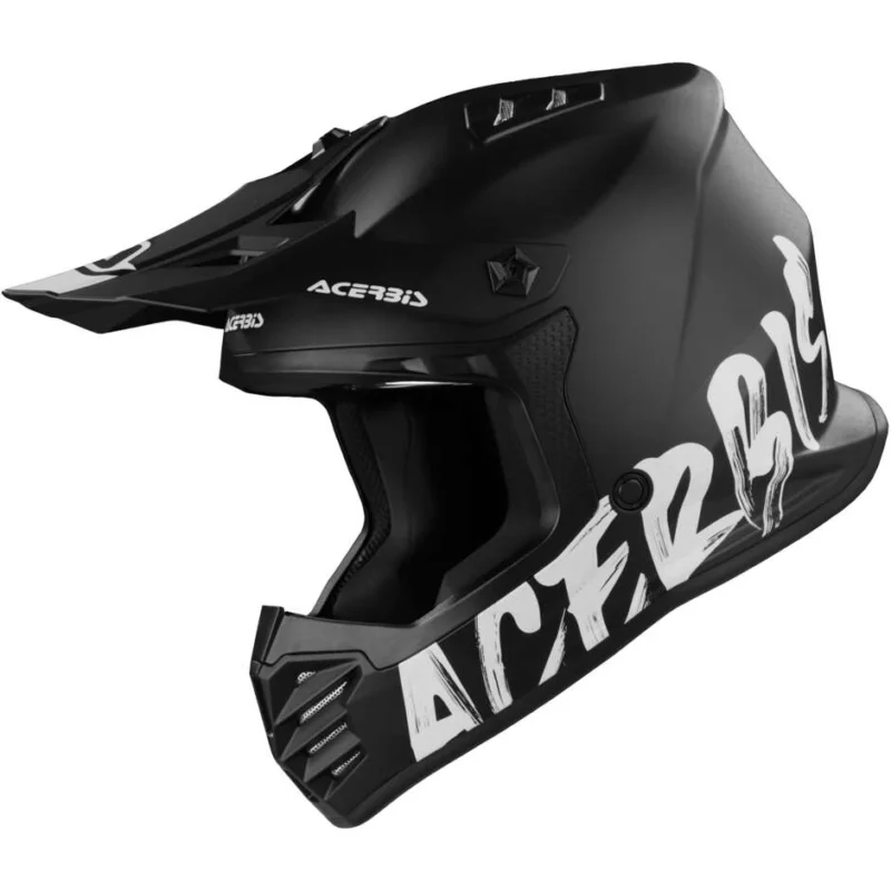 ACERBIS PROFILE JUNIOR Kids Motocross Enduro Helmet Matte Black Acquista Ora