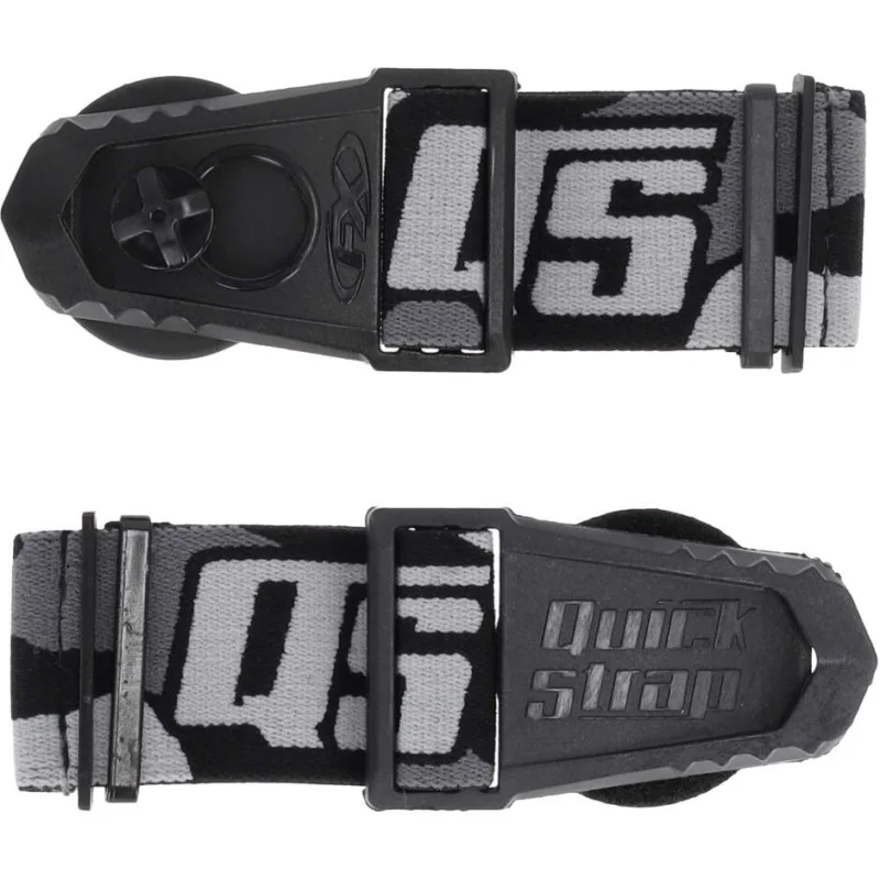 Acerbis Quick Release Strap for Cross Enduro Motorcycle Helmets, Grey and Black Popolare