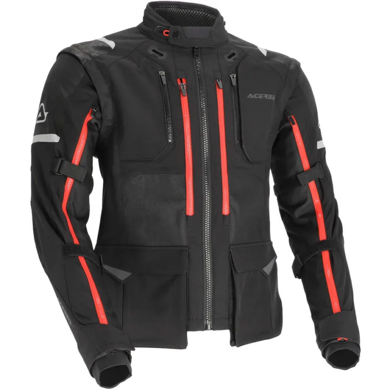 Acerbis RALLY PRO Motorcycle Jacket Black Prezzo Basso