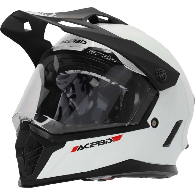 Nuova Collezione ACERBIS RIDER JUNIOR Children's Motocross Enduro Helmet White