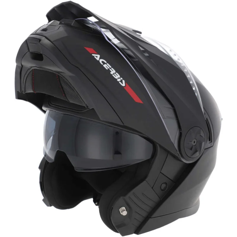 Super Prezzo Acerbis Rider P/J Mono Modular Motorcycle Helmet Matt Black