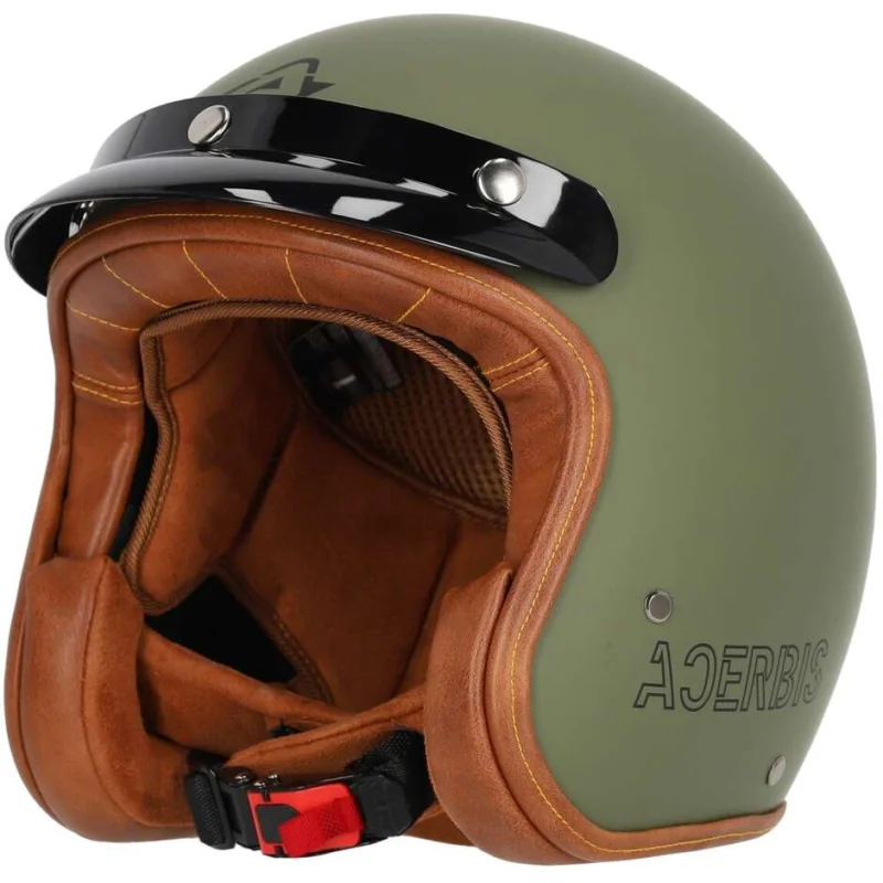 ACERBIS SKODELA 2206 Military Green Motorcycle Helmet Promozione