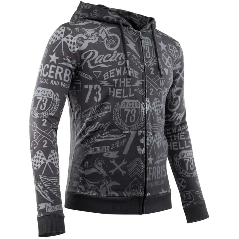 Novità Acerbis STREET SP CLUB Dark Gray Hooded Sweatshirt