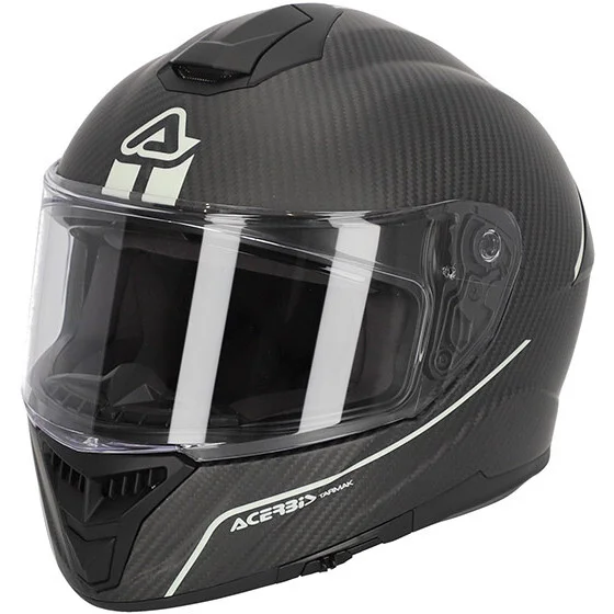 Ultima Occasione Acerbis Tarmak 2206 Integral Motorcycle Helmet Carbon Black Gray