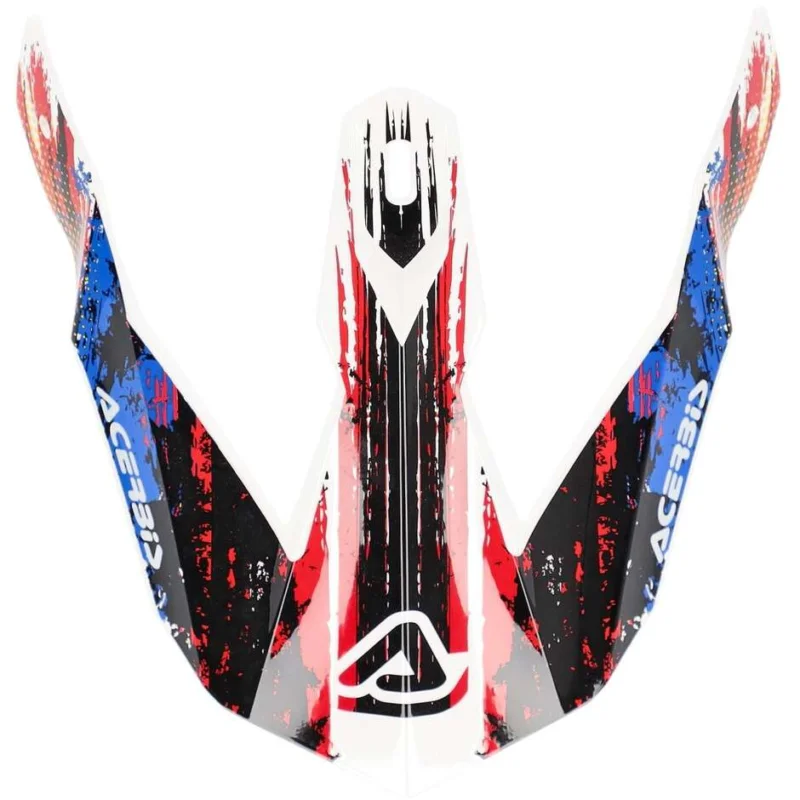 Acerbis Thesis for LINEAR 2206 Helmet White Blue Red Ultime Pezzi