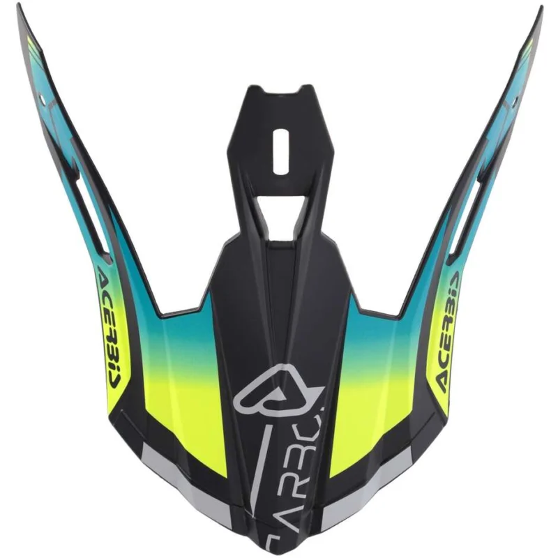 Acerbis Thesis for STEEL CARBON Helmet 2206 Turquoise Yellow Fluo Black Nuovo Arrivo