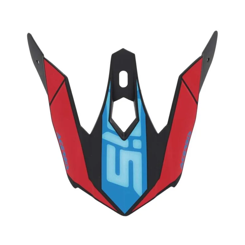 Must-Have Acerbis Thesis for STEEL JUNIOR Helmet Red Blue