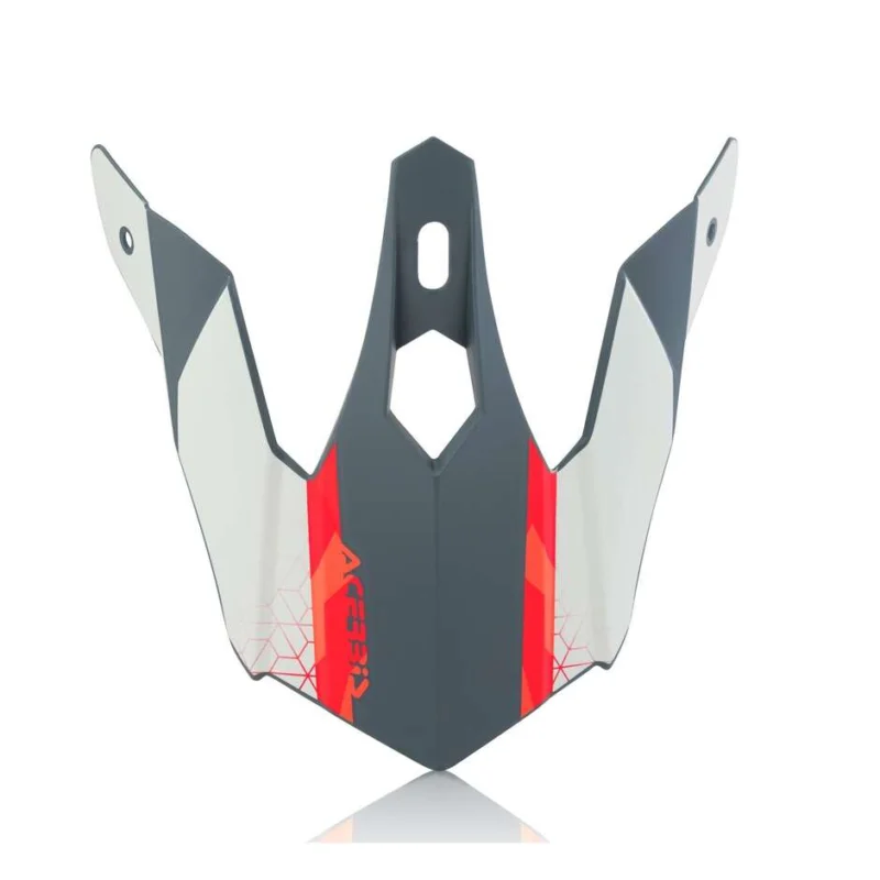 Acerbis Thesis for STEEL JUNIOR Helmet Red Grey Miglior Prezzo