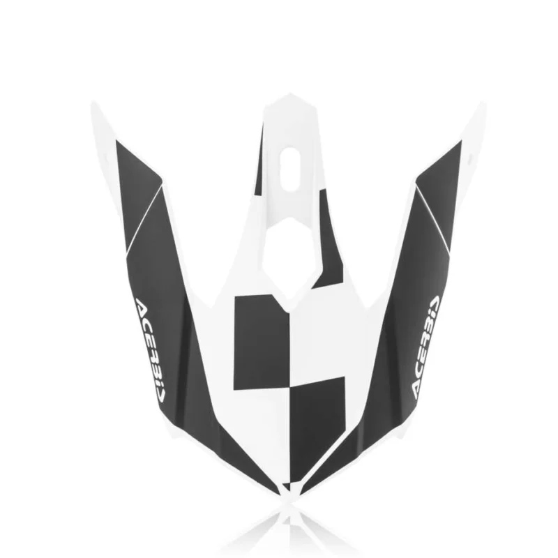 Acerbis Thesis for STEEL JUNIOR Helmet White Black Non Perdere