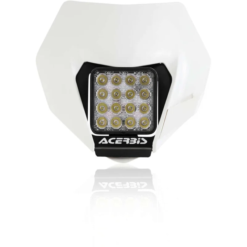Acerbis VSL Headlight Mask for KTM / Husqvarna White Nuova Collezione