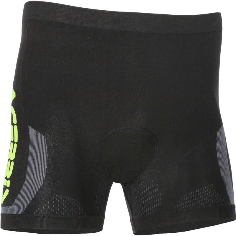Acerbis X-BODY SUMMER 2.0 Padded Underwear Shorts Black Yellow Quantità Limitata