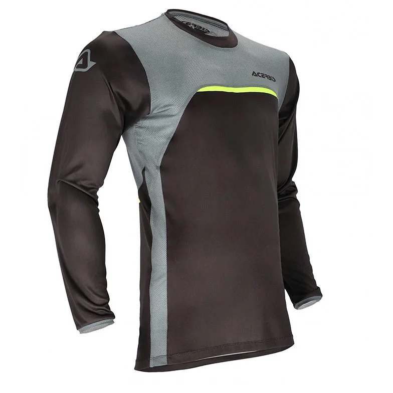 Spedizione Espresso Acerbis X-Duro Cross Enduro motorcycle jersey Black Yellow