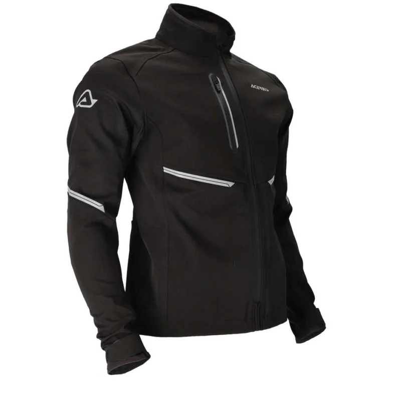Compra Oggi Stesso Acerbis X-Duro Waterproof Black Cross Enduro Motorcycle Jacket