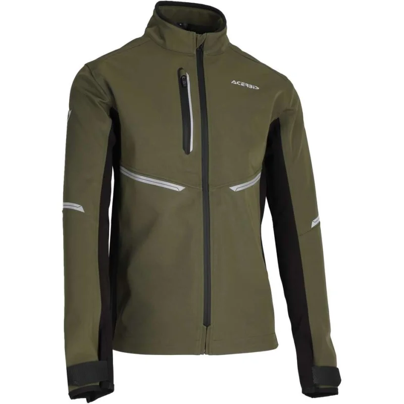 ACERBIS X-DURO W-PROOF Enduro Motorcycle Jacket Military Green Saldi