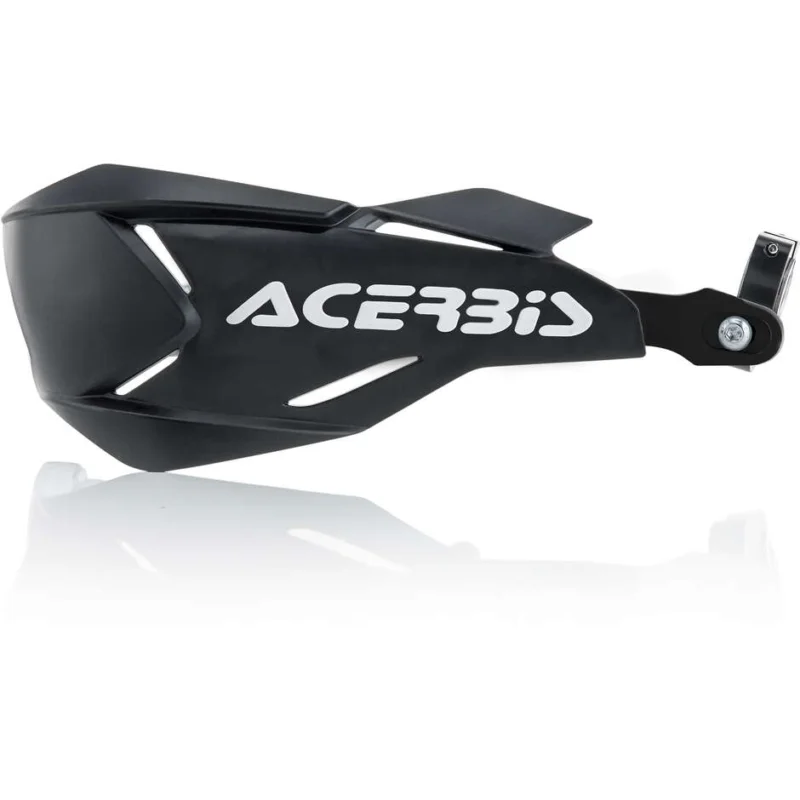 ACERBIS X-FACTORY Motorcycle Handguards Black Black Promo Stagionale