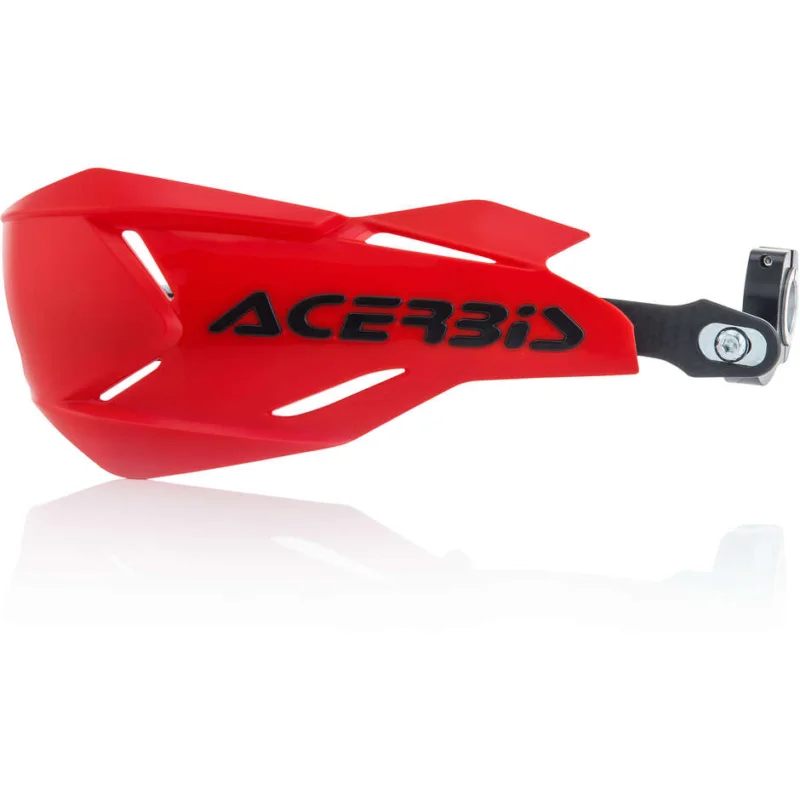ACERBIS X-FACTORY Motorcycle Handguards Red Black Compra Oggi Stesso