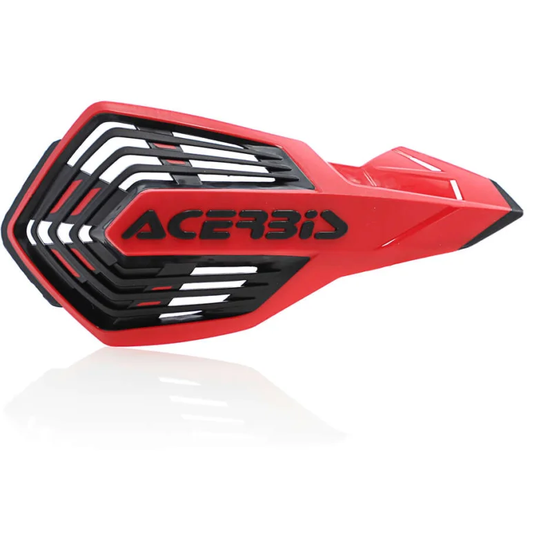 Economico ACERBIS X-FUTURE Motorcycle Handguards Black Red