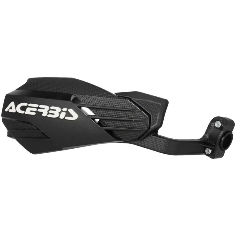 Acerbis X-HANDGUARDS Cross Enduro Handguards Black White Spedizione Gratuita