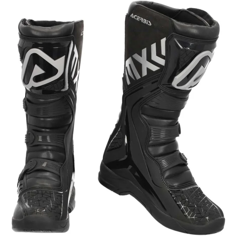 Acerbis X-TEAM Cross Enduro Motorcycle Boots Black Promozione Esclusiva