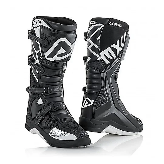 Compra Oggi Stesso Acerbis X-TEAM Cross Enduro Motorcycle Boots Black White