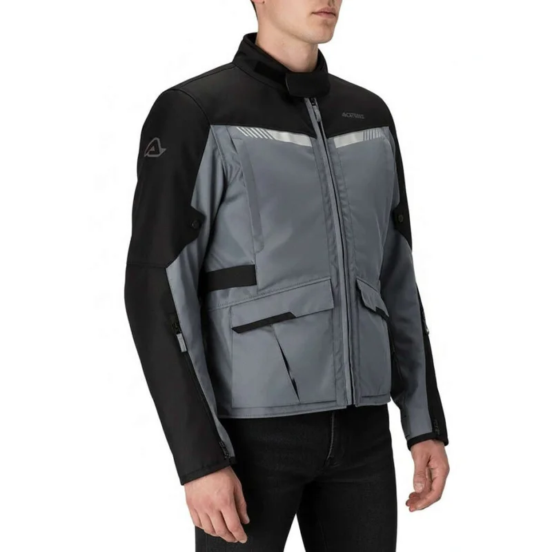 Offerta Del Giorno Acerbis X-TRAIL Medium Gray Touring Motorcycle Jacket