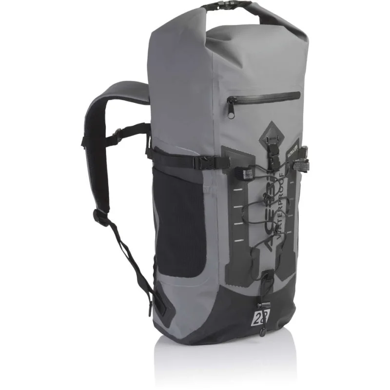 Acerbis X-WATER 28L Waterproof Technical Backpack Gray Più Venduto