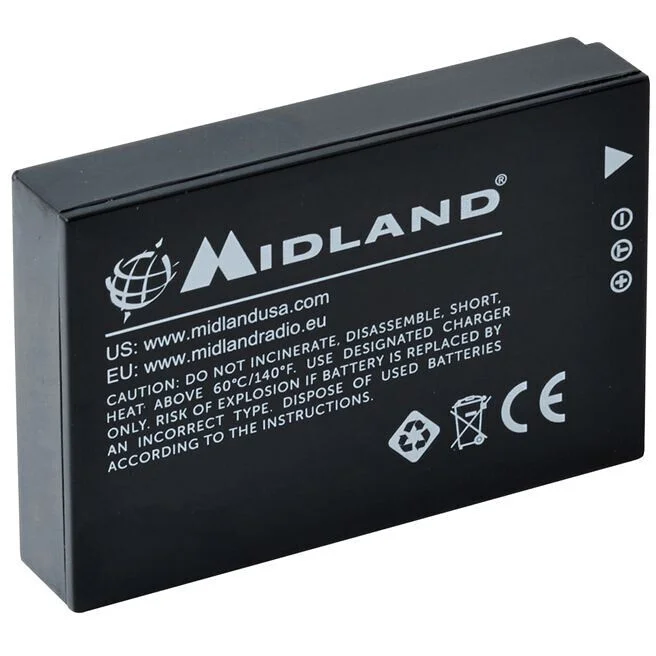 Action Cam lithium battery Midland 1700 mAh XTC 400 Occasione