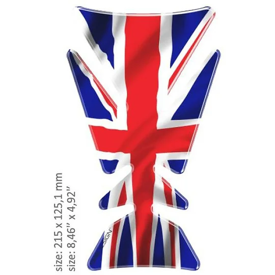 Adhesive Protection For Resin Print Tank Model Flag British Flag Consegna Rapida
