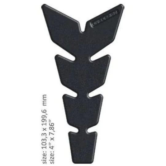 Reso Gratuito Adhesive Protection For Tank Print Black Leather Pattern