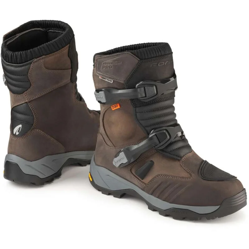 Adventure Motorcycle Boots Forma ADVENTURE PRO LOW Dry Brown Must-Have