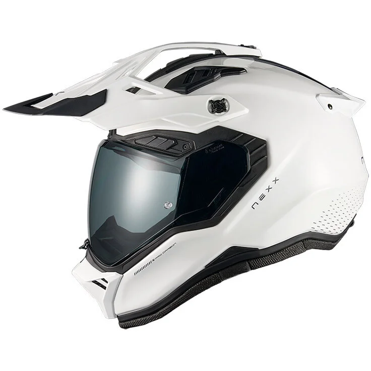 Spedizione Gratuita Adventure Nexx X.RALLY PRO Carbon White full-face motorcycle helmet