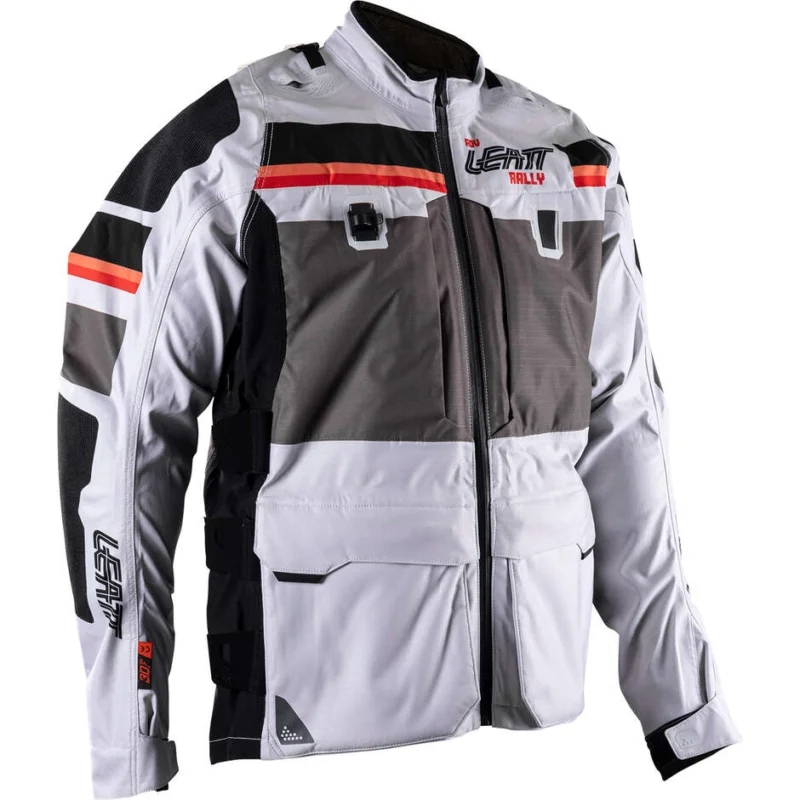 Pagamento Sicuro ADV Rally 7.5 HydraDri Leatt Gray Motorcycle Jacket