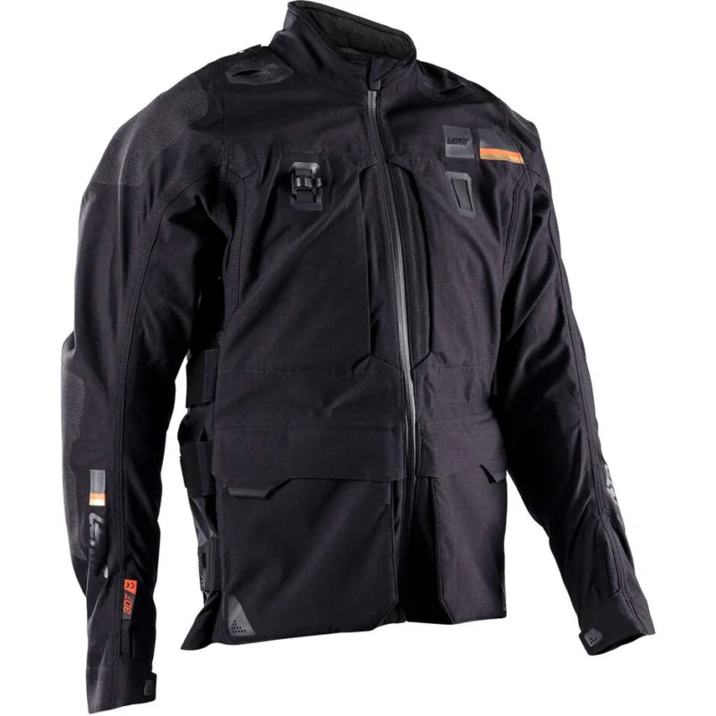 Esclusivo ADV Rally 7.5 HydraDri Leatt Motorcycle Jacket Black / Grey