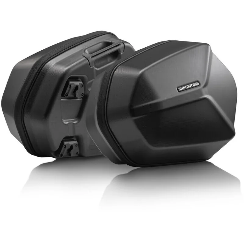Aero ABS Side Case Kit Sw-Motech BC.HTA.00.675.12000/B 25 Lt Black Promozione