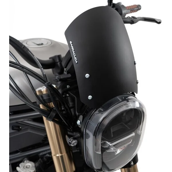Aerosport Barracuda Dark Smoke Screen for Benelli LEONCINO 800 A Buon Prezzo