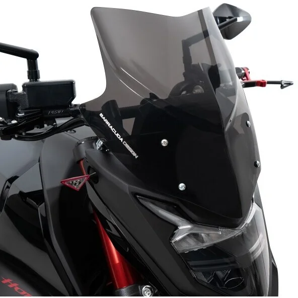 Più Venduto Aerosport Barracuda Dark Smoke Screen for Honda Hornet 750 (2023-25)