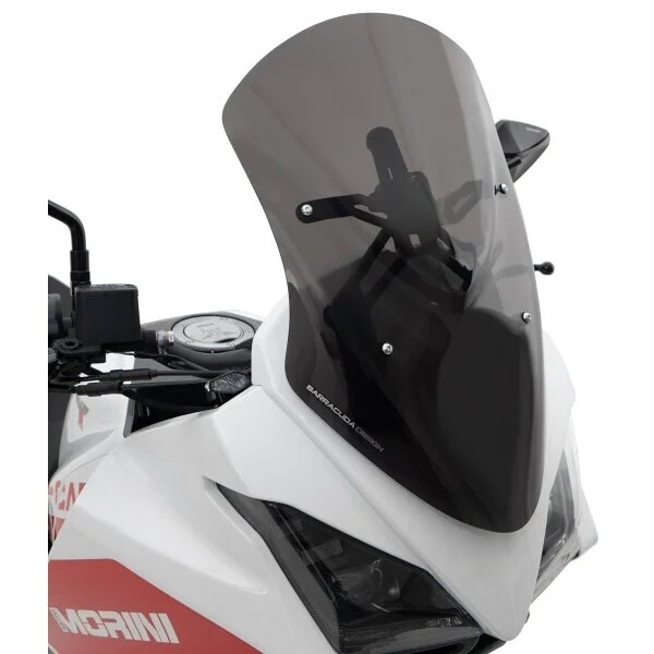 Aerosport Barracuda Dark Smoke Screen for Moto Morini X-Cape (2022) Consegna Rapida