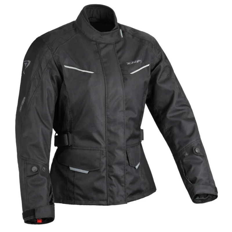 Non Perdere Aerotex Women's Motorcycle Jacket DIFI Cage Black