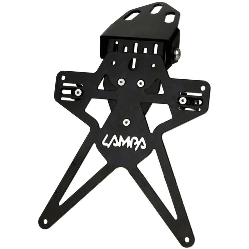 Aero-X Evo 6 Lampa Adjustable Universal Motorcycle License Plate Holder Spedito Oggi