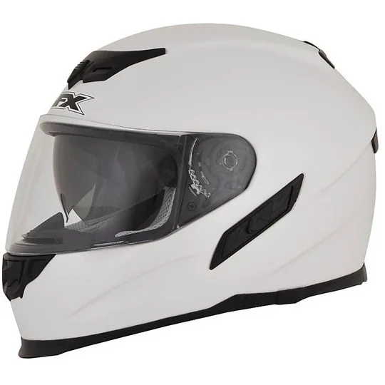 AFX FX-105 Thunderchief Solid White Helmet Bestseller