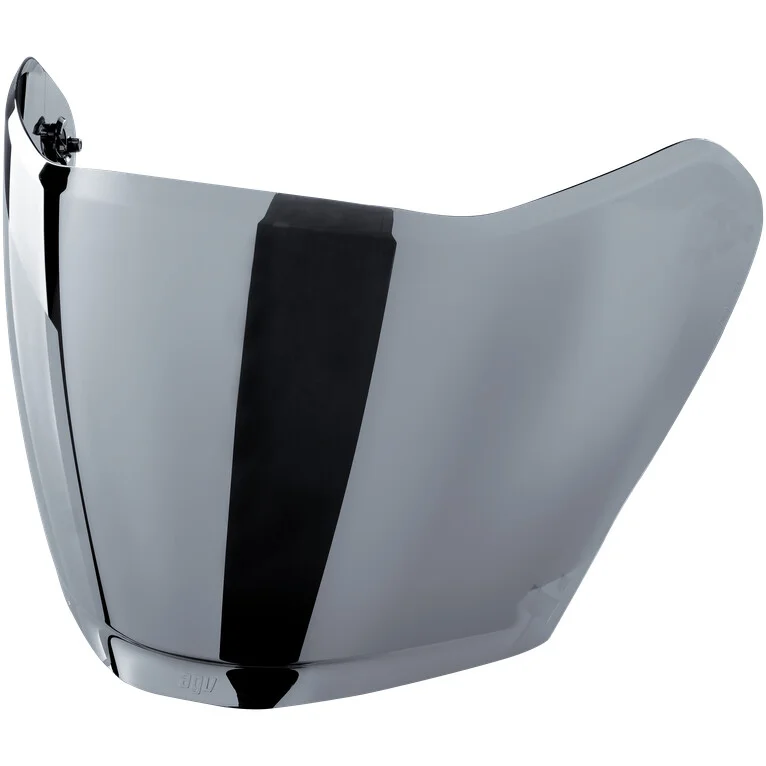 AGV CITY 20-1 PLK Iridium Silver Visor For IRIDES Helmet (SIZE XS-SM) Prezzo Di Fabbrica
