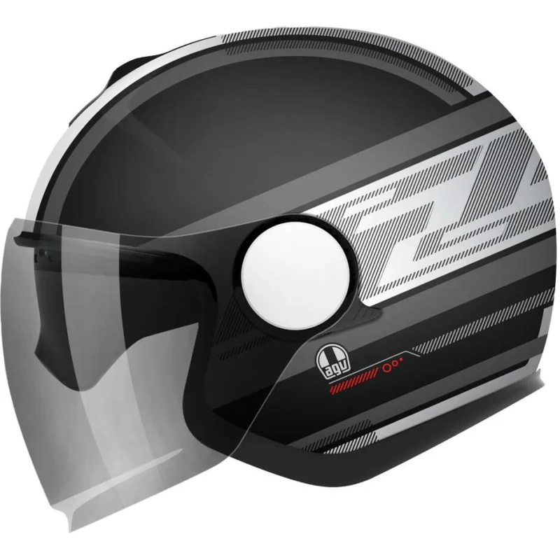 AGV ETERES MONDELLO Jet Motorcycle Helmet Matt Black Grey Compra Online